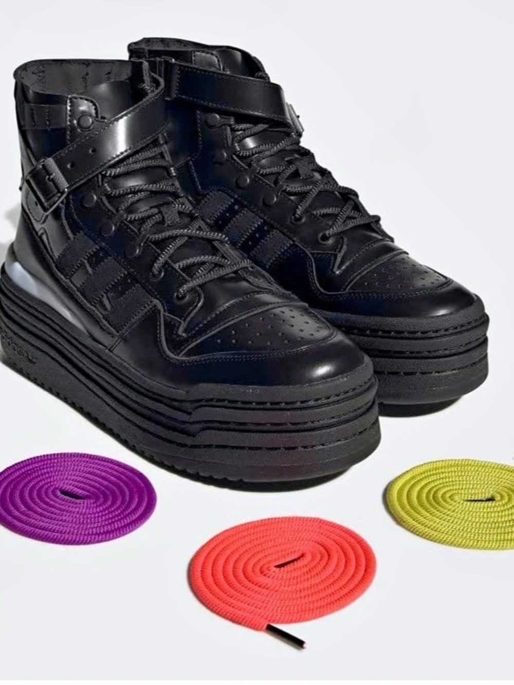 adidas AFROPUNK x adidas Triple Platforum High - unisex platform sneakers.